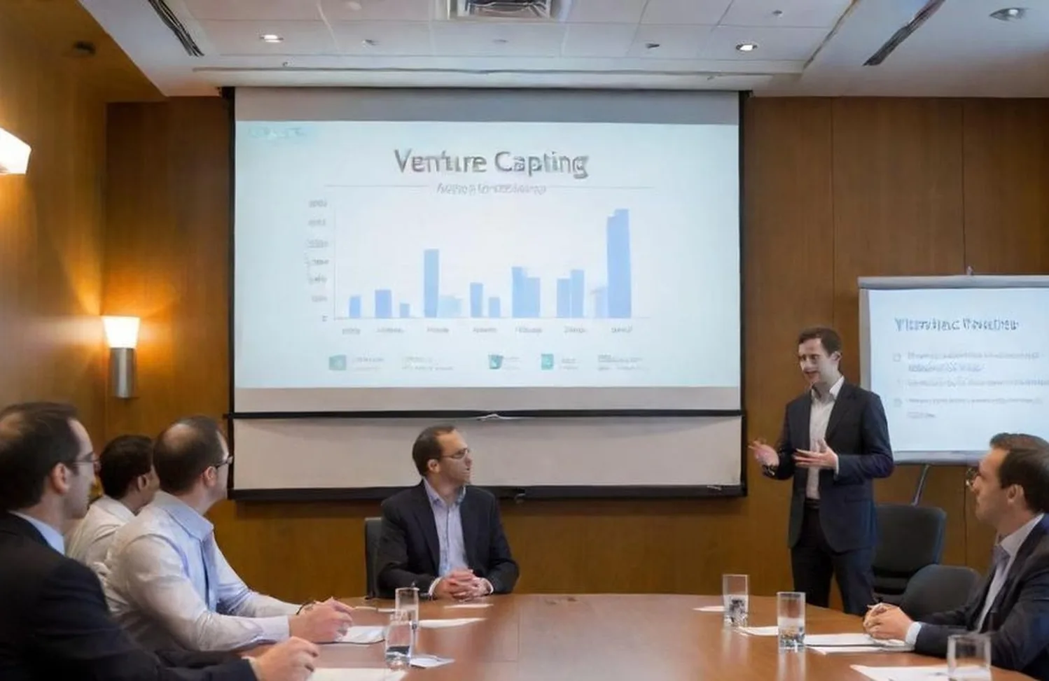 Venture capital meeting presentation